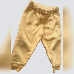 Jumping Beans yellow fleece pant boy's 2T